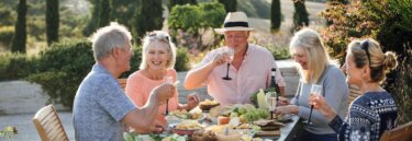 Group of Solo Travellers in Tuscany, Italy