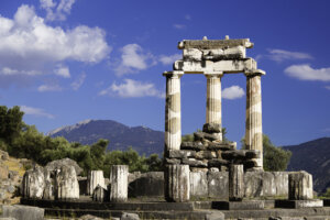 The Tholos, Delphi, Greece