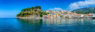 Scenic Parga Harbour, Greece