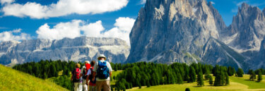 Walking in the Dolomites