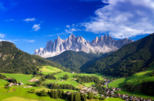 Touring the Dolomites