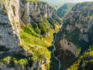 Hiking Holidays Along the Vikos Gorge in Greece