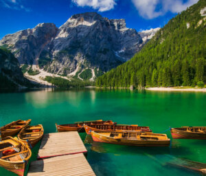 Hiking in the Dolomites