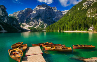 Hiking in the Dolomites