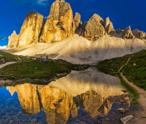 Hiking in the Dolomites