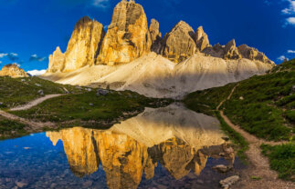 Hiking in the Dolomites