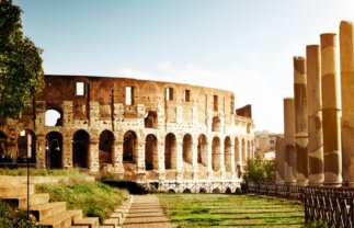 London to Ancient Italy and Athens by Train