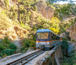 London to Ancient Italy and Athens by Train