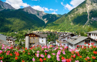 Mont Blanc From Chamonix