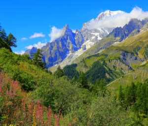 Mont Blanc From Chamonix