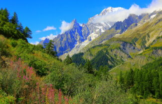 Mont Blanc From Chamonix