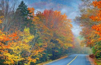 New England in The Fall and Canada