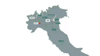 Map of tour Great Value Italian Lakes, Verona and Modena Tour