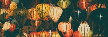 Paper Lanterns on Cheap Asia Group Tour