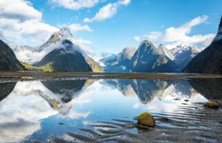 Milford Sound on Over 50s Tour