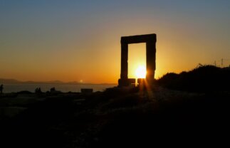 Sunset On Nexos, Cyclades Island Cruise