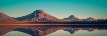 Lake in Chile, on Cycling Trips in South America