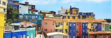 Valparaiso on Chile Over 50s Trip