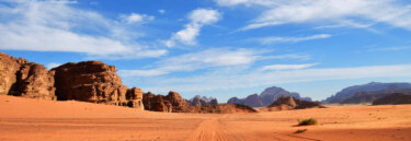 Wadi Rum on Walking Holiday in Jordan